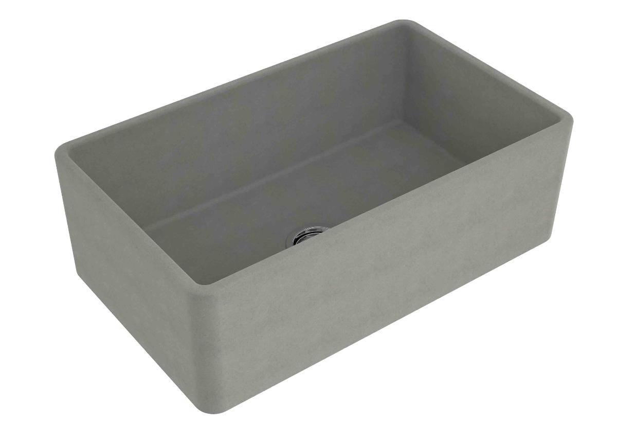 NOVI 75X46 F/C BUTLER SINK CONCRETE LOOK