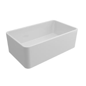 NOVI 75X46 FIRECLAY BUTLER SINK GL WHT