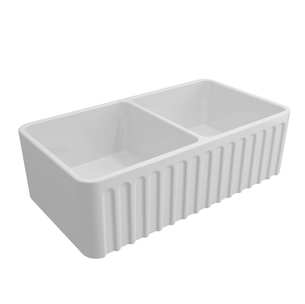 KIT NOVI 85X46 F/C BUTLER SINK GL WHT OF