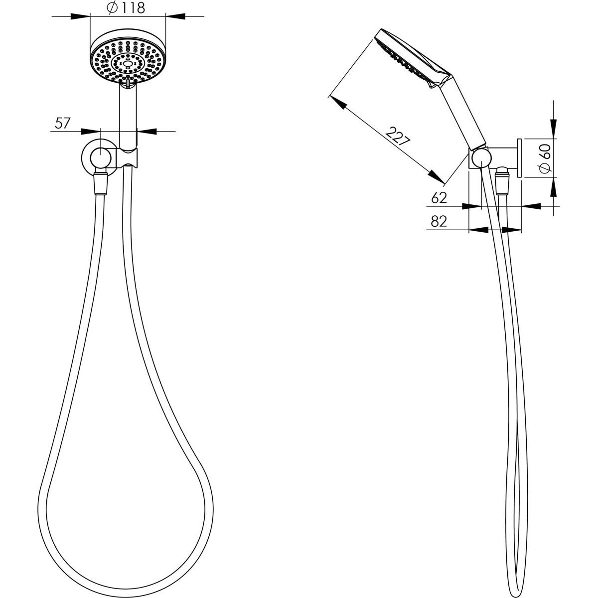 VIVID HAND SHOWER MB