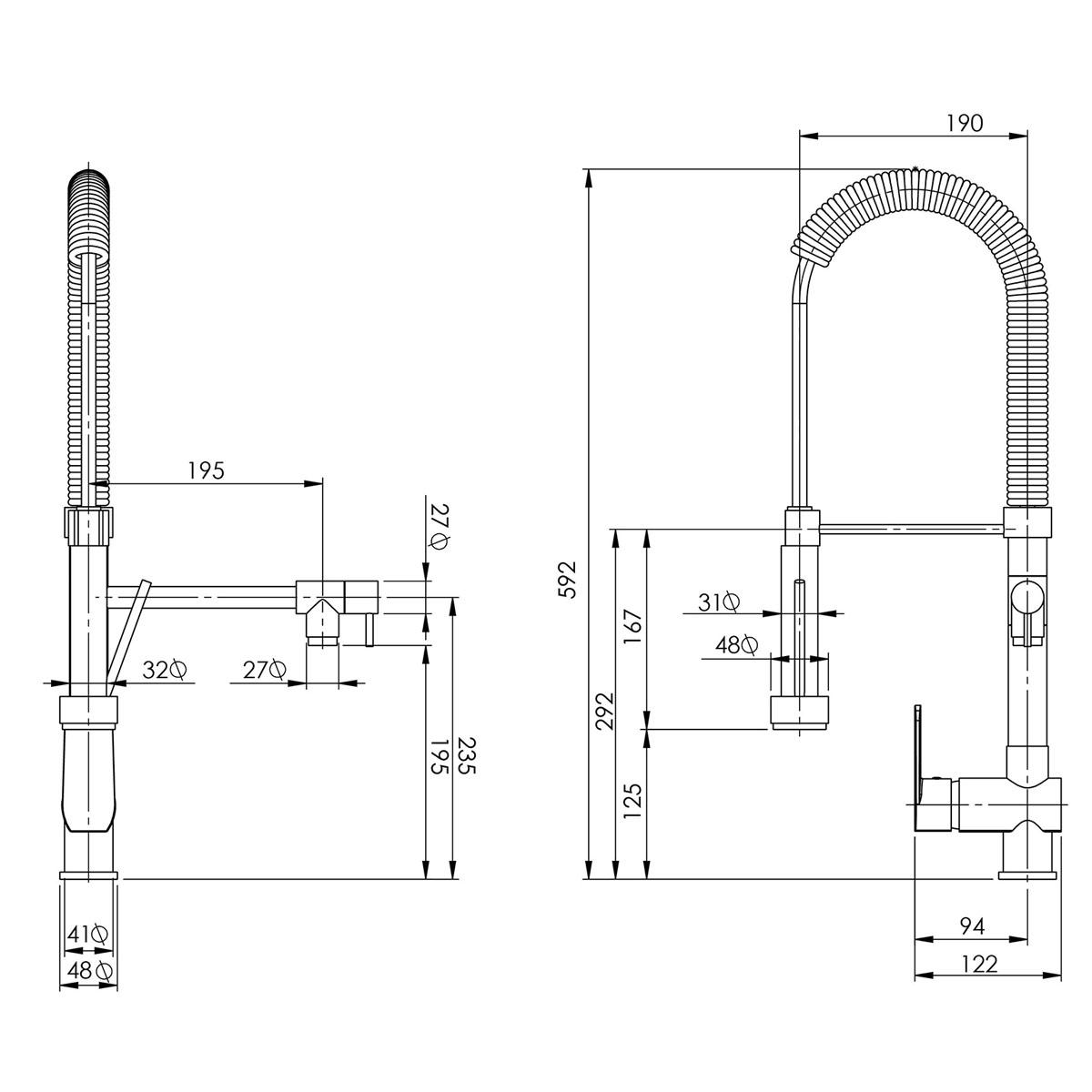 VIVID MULTI FUNCTION SINK MIXER CP