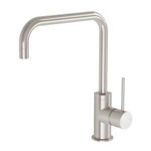 VIVID SLIMLINE SINK MIXER 220MM SQ/LN BN