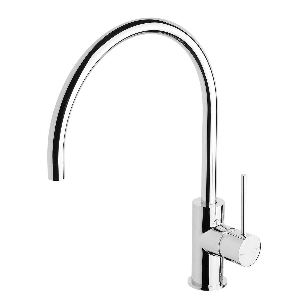 VIVID SLIMLINE SINK MIXER 220 G/NECK CP