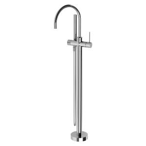 VIVID SLIMLINE FLOOR MOUNT BATH MIXER CP