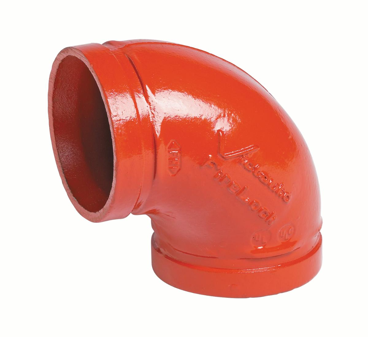 ELBOW 001 VICTAULIC ORANGE 100MM X 90