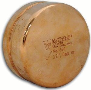 END CAP F660 VICTAULIC CU 127MM