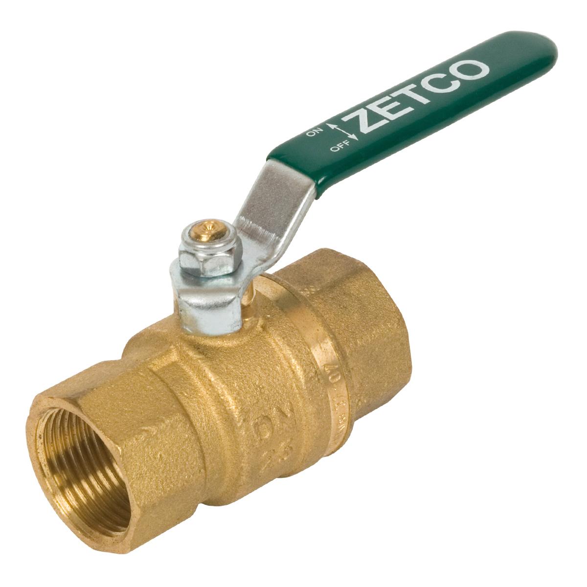 BALL VALVE ZETCO TESTED 15MM