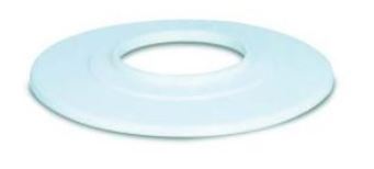 COVER PLATE PVC ROUND 50MM
