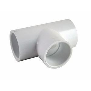 TEE PVC CAT 19 50MM X 25MM