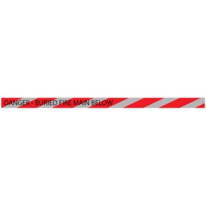 PIPEMARKER TAPE DETECT FIRE 100X100