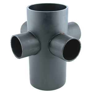 RISER HDPE 4 WAY 110/56MM