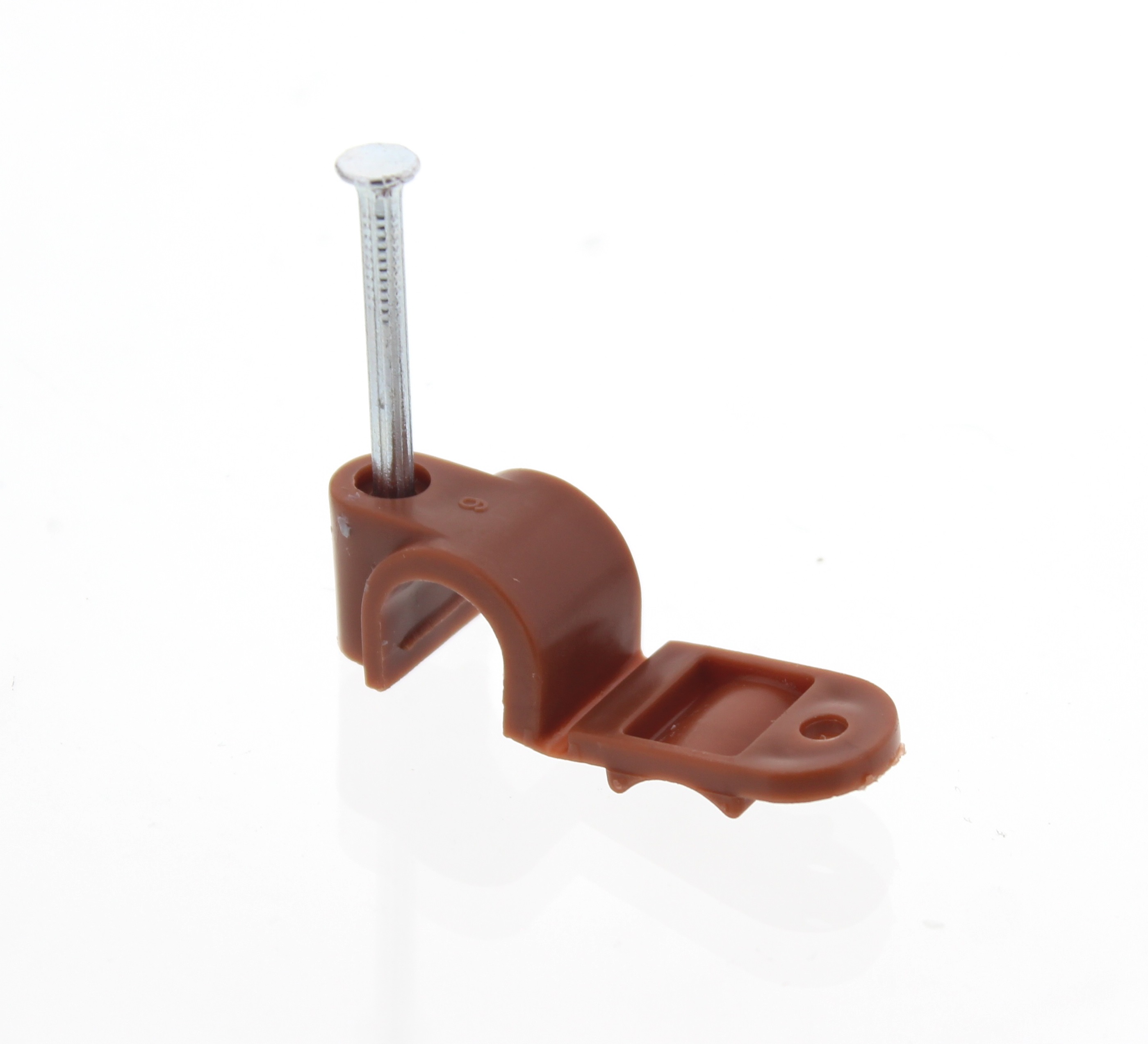 QUICK CLIP BROWN CU MAS NAIL 25MM