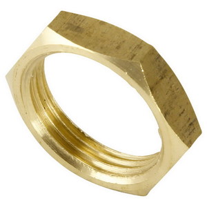 BACK NUT BRASS 25MM