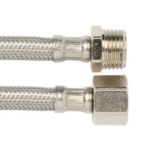 MIXER HOSE EXT S/S 150MM PAIR