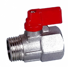 MINI BALL VALVE BRS M&F 15MM CP