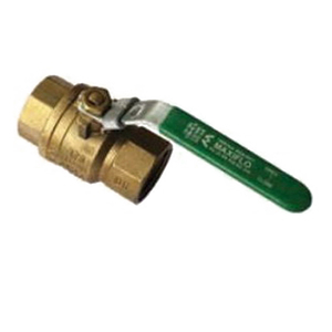 BALL VALVE BRS LOCKABLE F&F 25MM W/M