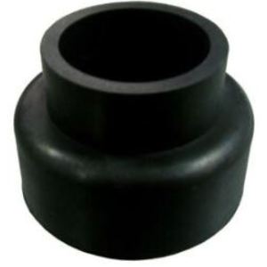 PAN RUBBER STD 40MM BLACK