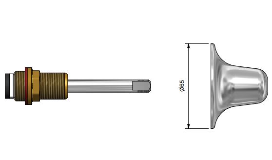 TOP ASSY WALL E/CLEAN C/D 1/4T C/R