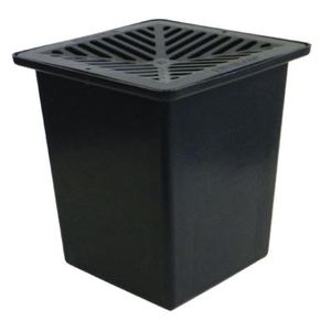 RAINWATER PIT WITH PLASTIC GRATE
