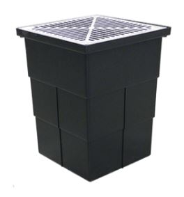 S/WATER PIT SERIES 300 DEEP W-ALUM GRATE