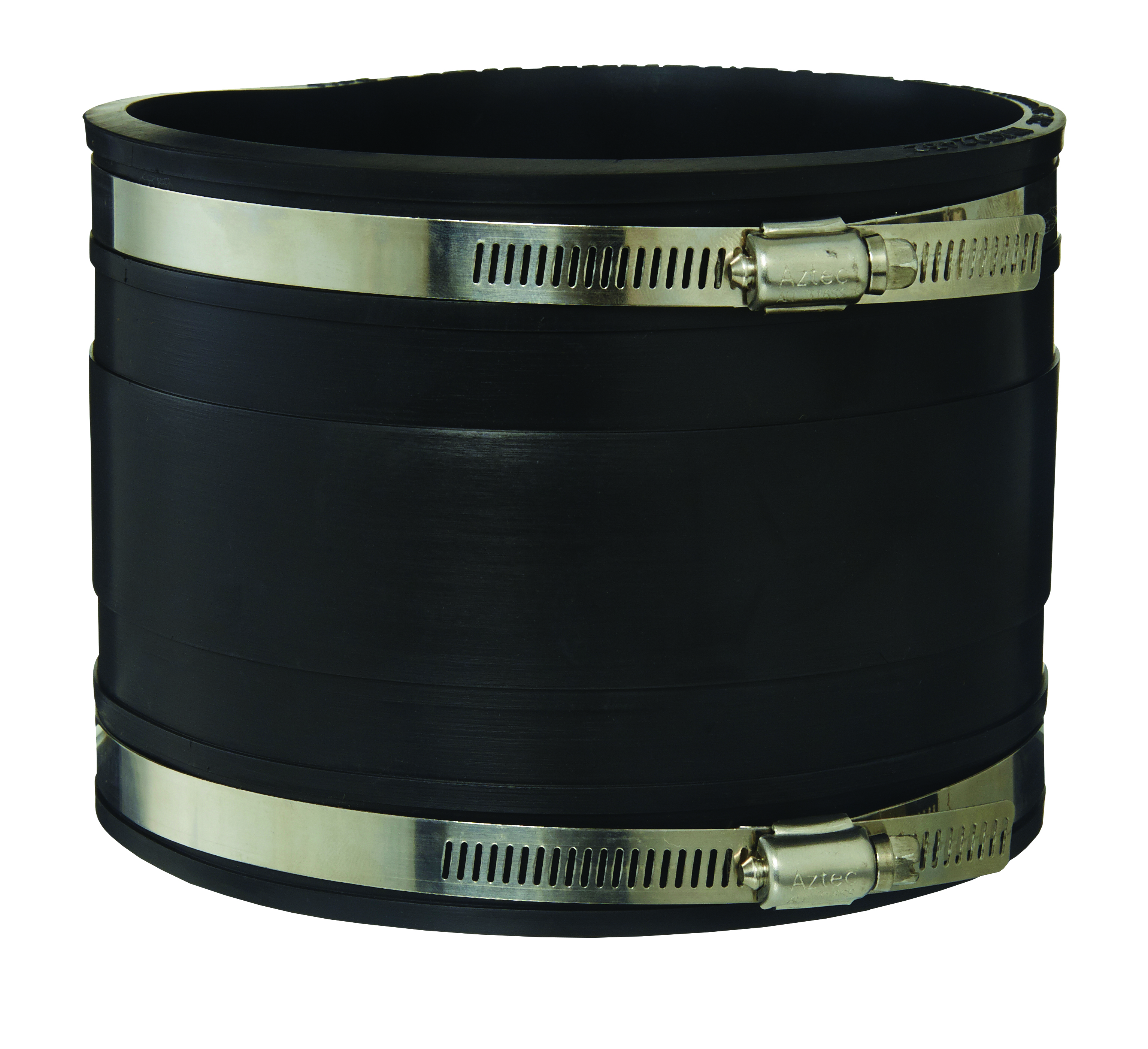 RUBBER COUPLING BLACK 150MM PVC