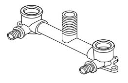 ASSY FORZA PEX SLEEVE BTH/LAUN R/A 200MM