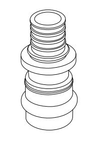 COMP CONNECTOR FORZA PEX SLEEVE 16X1/2CU