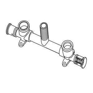 ASSY FORZA CRIMP BTH/LAUND STR 300MM