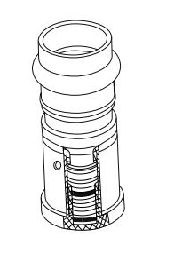 CONNECTOR STESSO CRIMP GAS 16 X1/2 PRESS