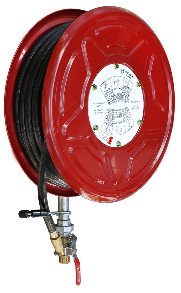 FIRE HOSE REEL FIXED W-SWING GUIDE 36MT