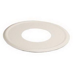 COVER PLATE 40MM FLAT WH