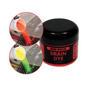 DRAIN DYE REDBACK