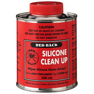 SILICONE CLEAN UP REDBACK 500ML