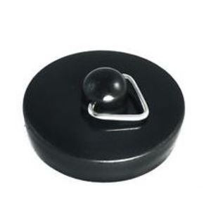 40MM BLACK BATH/BASIN PLUG