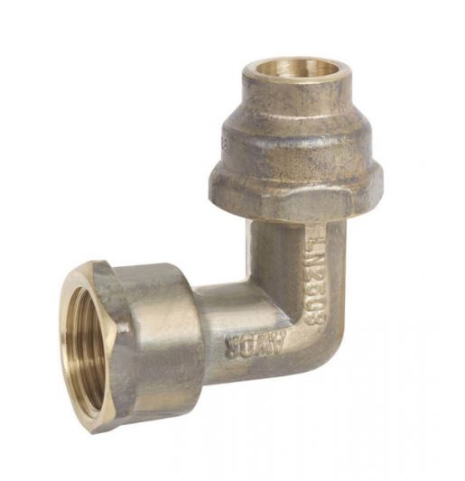 ELBOW COMP BRASS 40FI X 40C