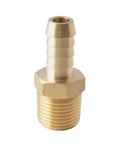 HOSE BARB BRASS 15MI X 10MM HOSE