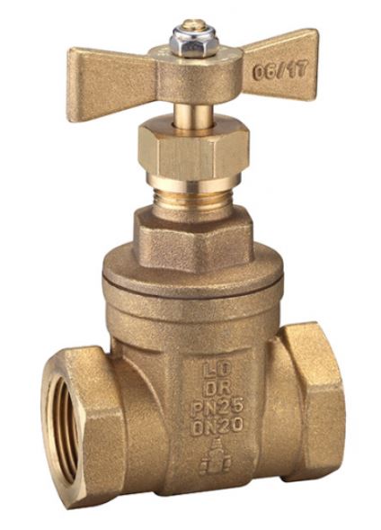 GATE VALVE WM BRASS HANDLE FF 50MM