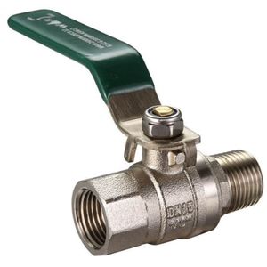 BALL VALVE DUAL APP L/H 25MM M&F