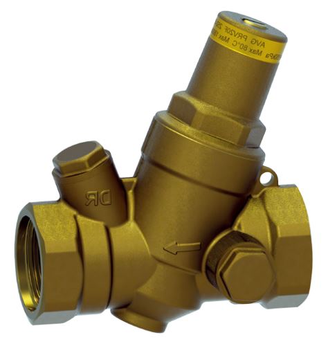 VALVE PRV ADJ 260-750KPA F&F 25MM