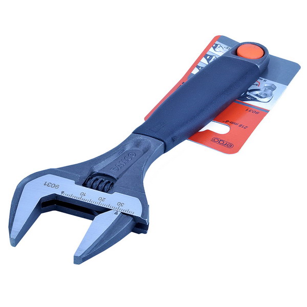 ADJUSTABLE WRENCH WIDE JAW 200MM