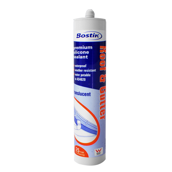 SILICONE SEALANT ROOF/GUTTER WHITE 300ML