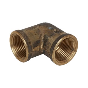 ELBOW BRASS F&F 10MM