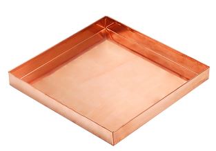 SAFE TRAY COPPER 500MMX500MM
