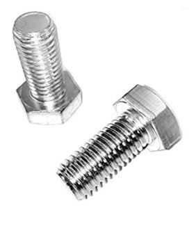 BOLT ONLY HEX M16X50MM 316 S/S