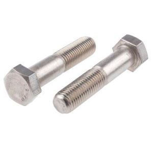 BOLT ONLY HEX M16X75MM 304 S/S EACH