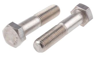 BOLT ONLY HEX M16X75MM 304 S/S EACH