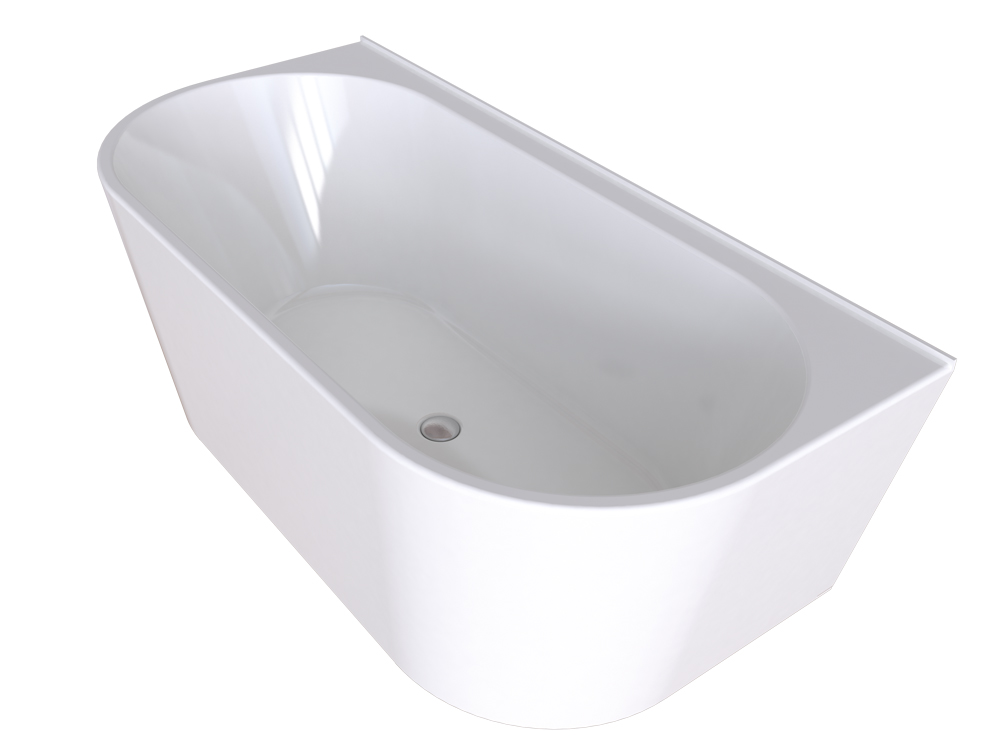 ALEGRA 1700 BTW FREESTANDING BATH WHITE