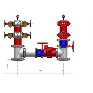 BOOSTER ASSY H PATTERN COMPLETE 150MM