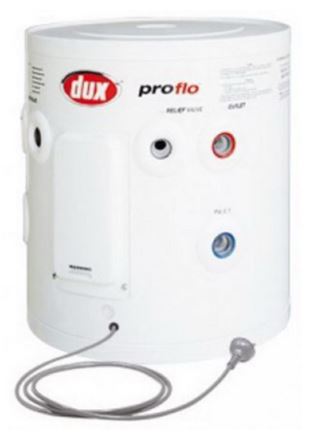 HWS DUX ELECT 25LT W-PLUG 2.4KW