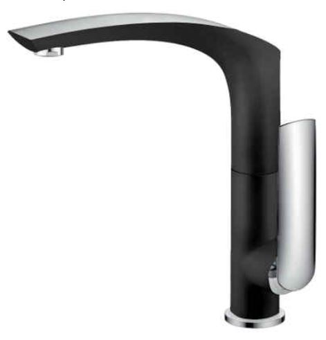 CELINE SINK MIXER BLACK & CHROME